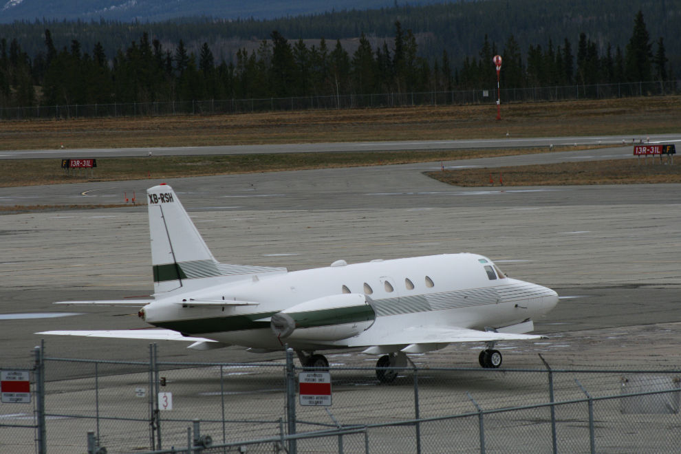 Sabreliner 65 XB-RSH in Whitehorse, Yukon (YXY)