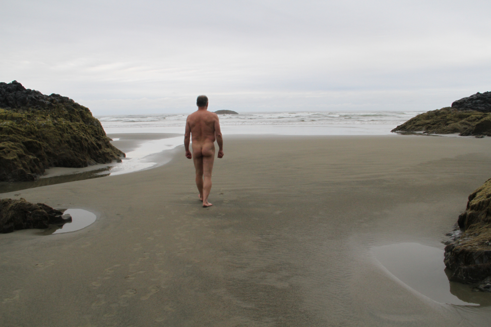 A naturist stroll at Green Point, Pacific Rim National Park