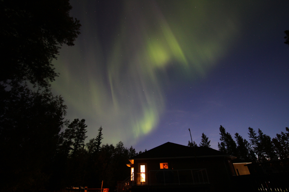 Aurora Borealis over my Yukon home