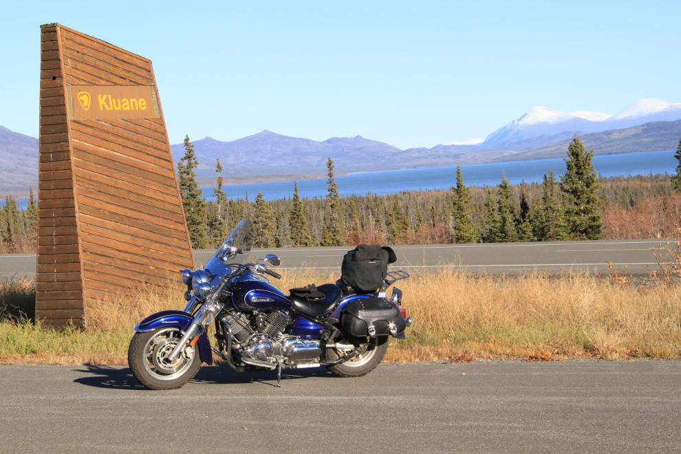 Haines to Whitehorse by motorcycle