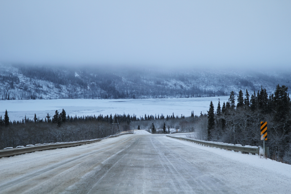 Winter on the South Klondike Highway, Yukon