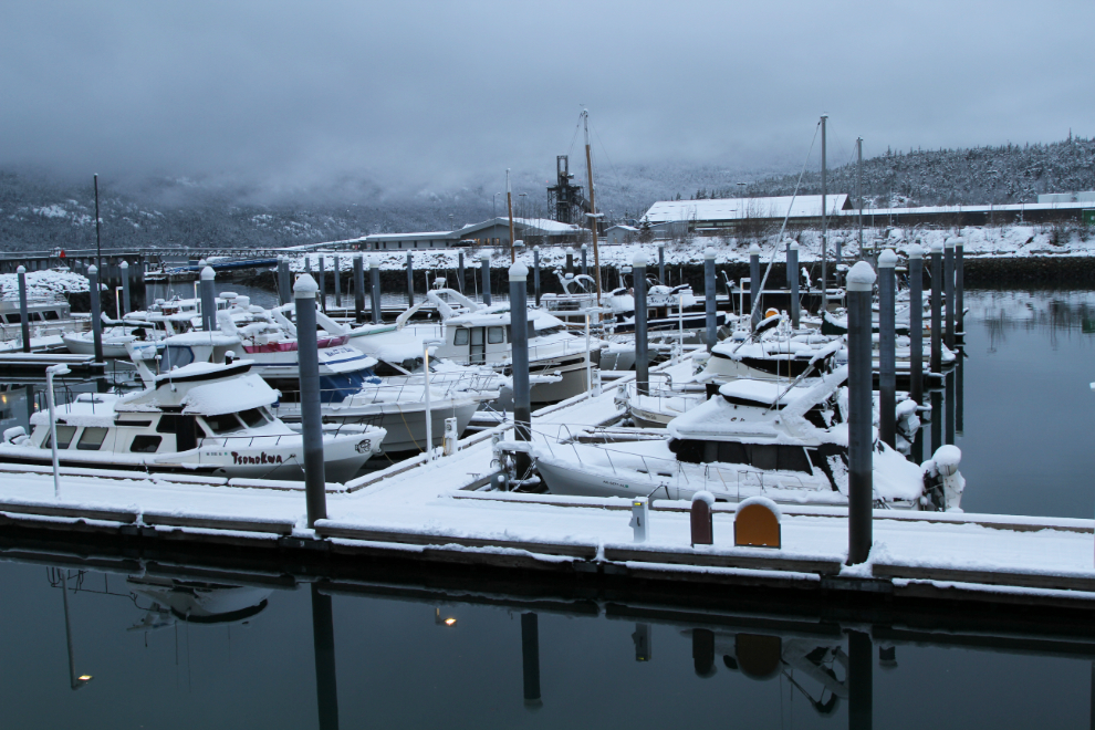 Small Boat Harbor at Skagway, Alaska
