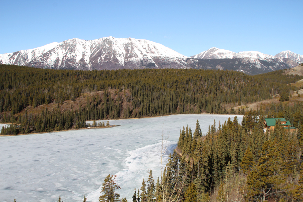 Frozen Emerald Lake, Yukon