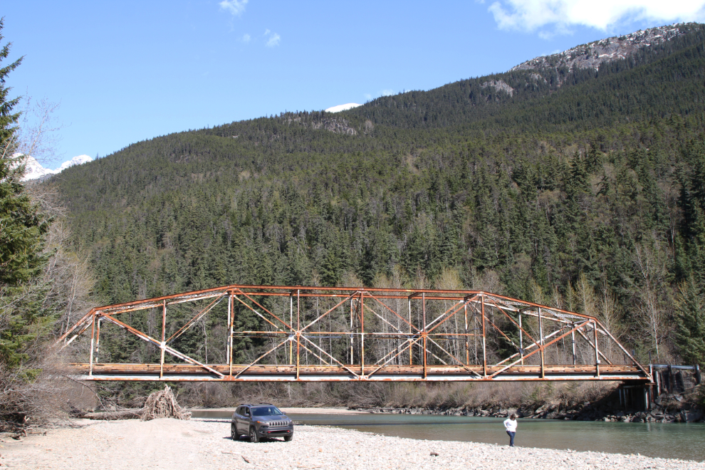 Taiya River Bridge at Dyea, Alaska