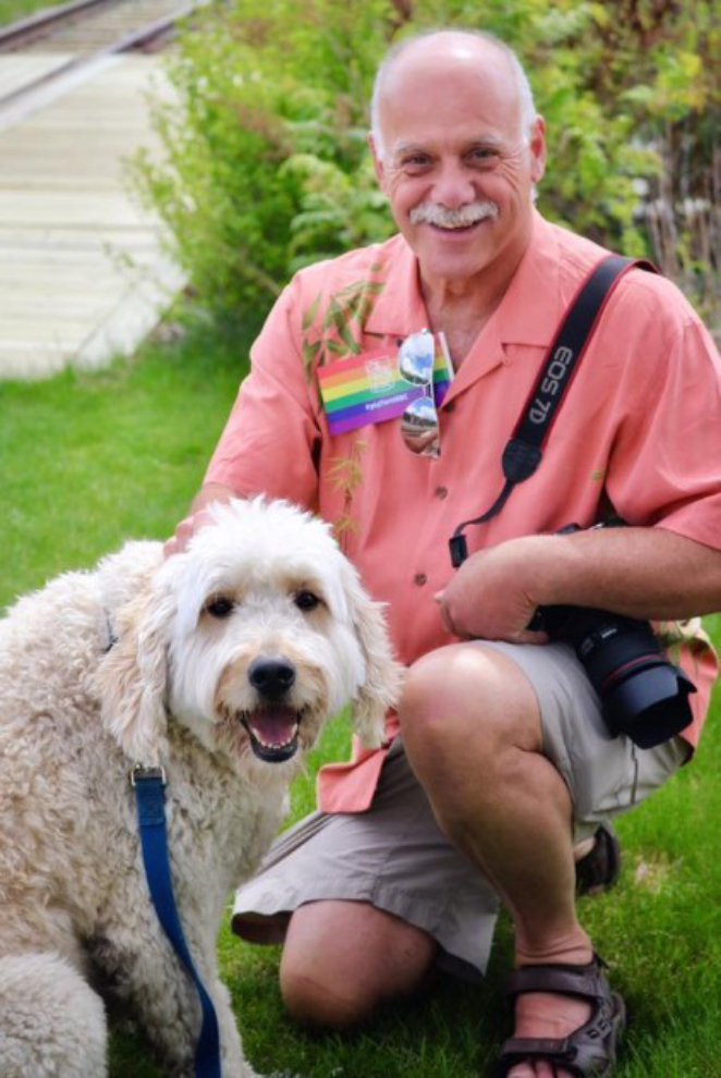  Murray Lundberg at Pride Parade 2019 - Whitehorse, Yukon - photo by Sue Gleason