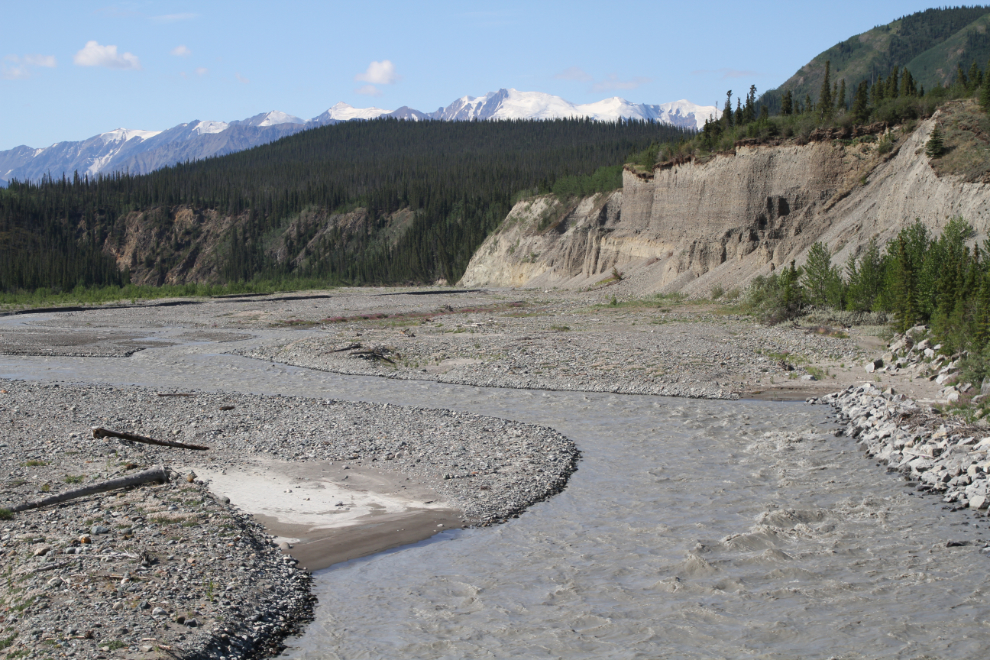 The Duke River at Km 1709.5 of the Alaska Highway