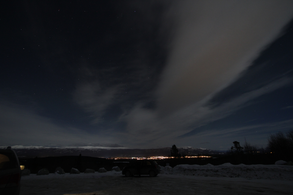 The Fish Lake Road viewpoint, Yukon