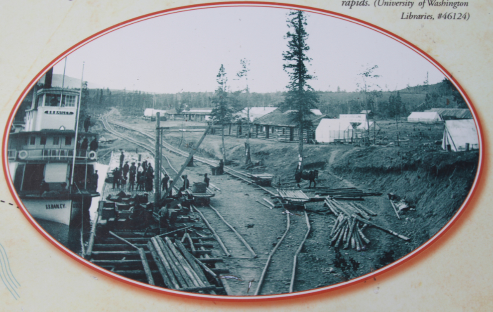 Historic photo of Canyon City near Whitehorse, Yukon