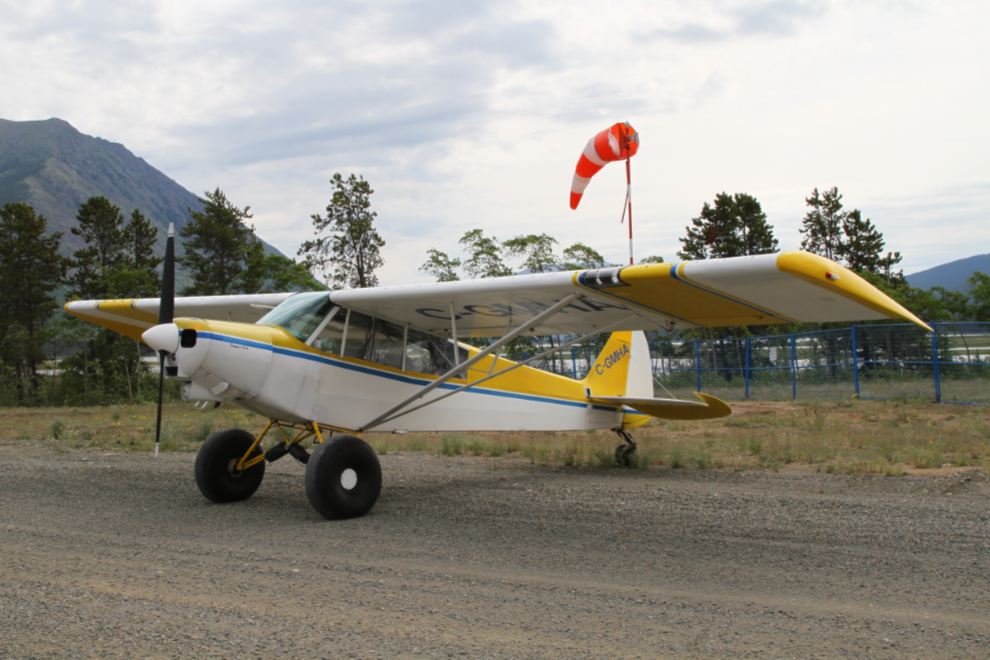 1954 Piper PA-18-135 Super Cub, C-GMHA, at a COPA fly-in at the Carcross airport, Yukon