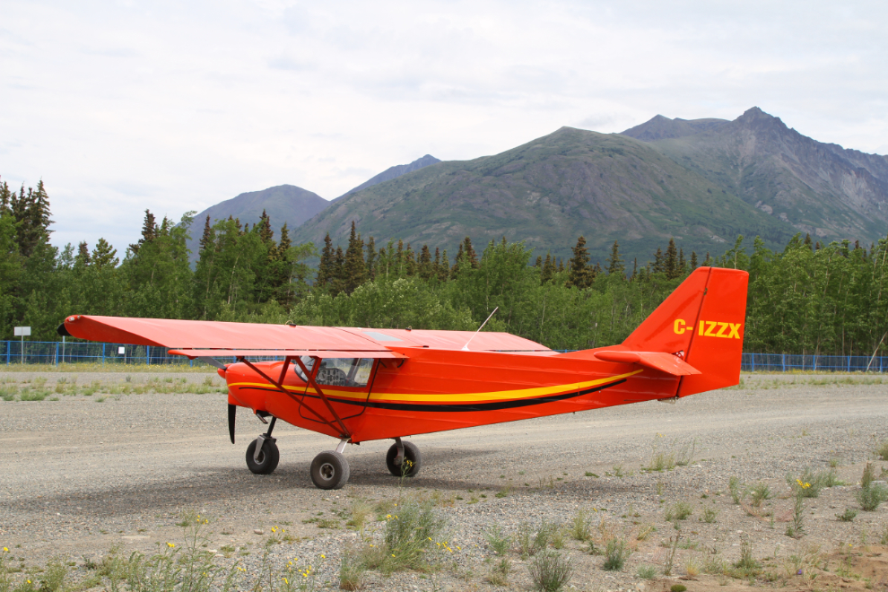 2005 Savannah C-IZZX at a COPA fly-in at the Carcross airport, Yukon