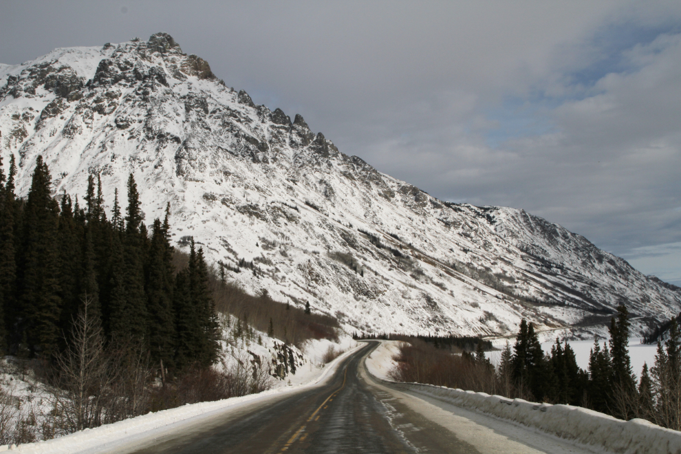 Winter on Dail Peak, South Klondike Highway