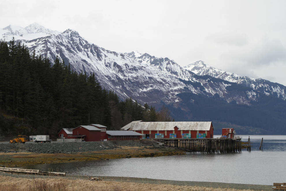 Haines Packing cannery at Letnikof Cove near Haines, Alaska