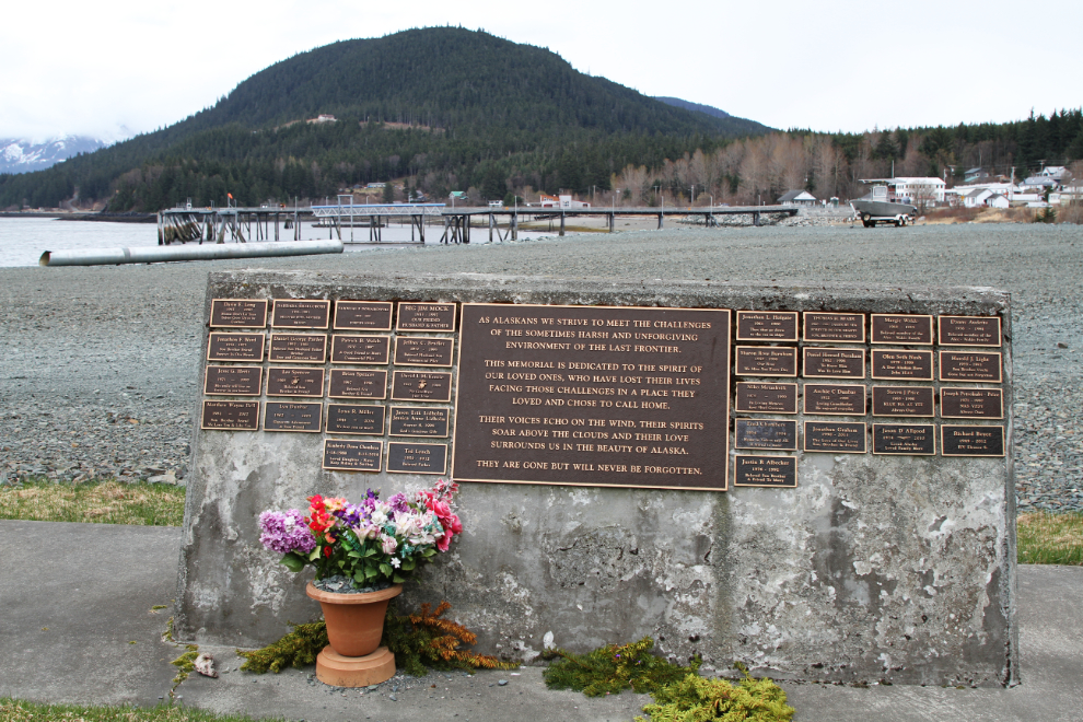Memorial at Haines, Alaska