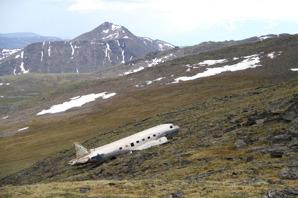 Crashed C-47 in the Yukon