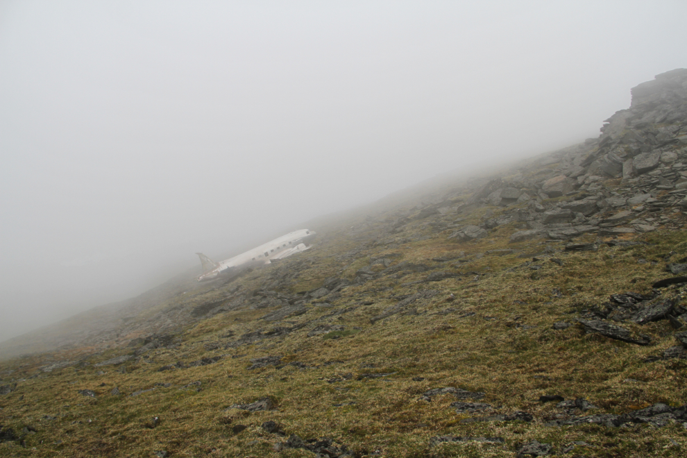  Crashed USAF C-47 / DC-3 high in the mountains north of Haines Junction, Yukon