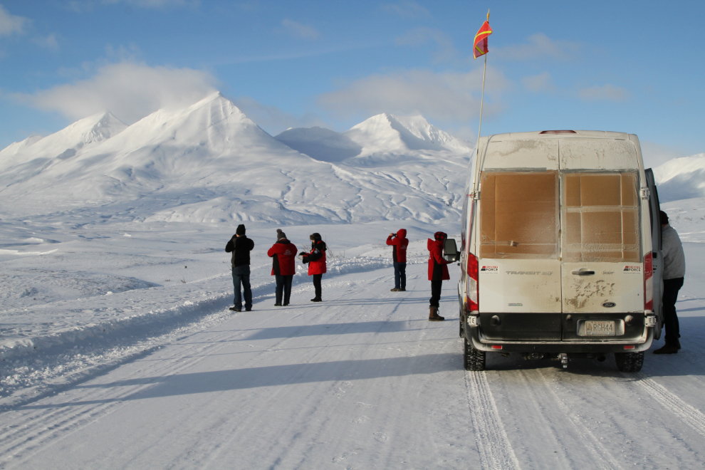 Touring the Yukon's Golden Circle in the winter