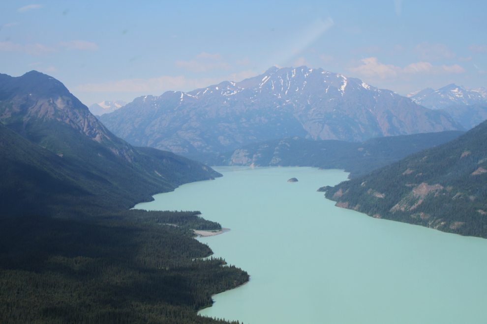 Milky-turquoise Sloko Lake, BC