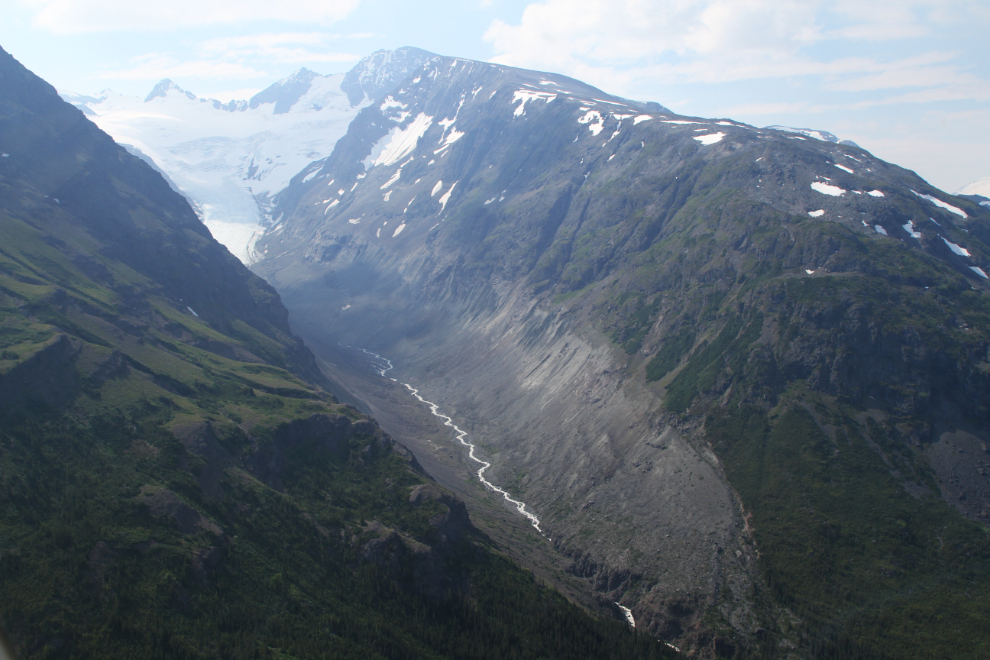 Dramatic glacier retreat in northern BC