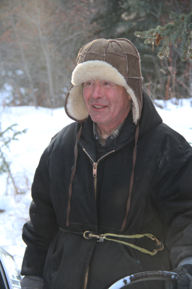  Ned Cathers, our mushing guide in the Yukon