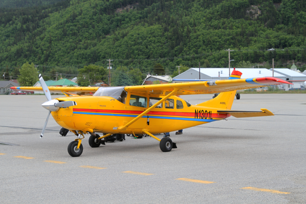 1980 Cessna T207A Turbo Stationair 8, N1301L, at Skagway, Alaska