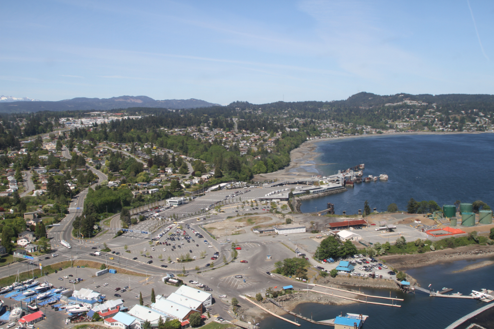 BC Ferries dock at Nanaimo, BC