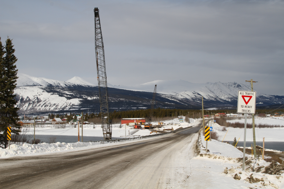 South Klondike Highway bridge over the Nares River at Carcross