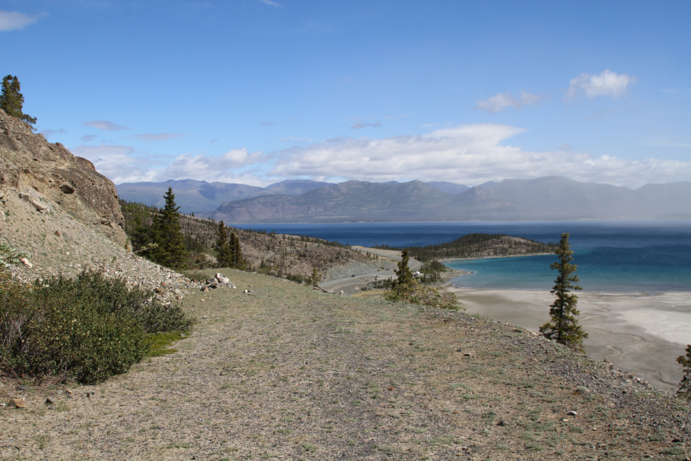 Soldiers Summit trail - Alaska Highway, Yukon
