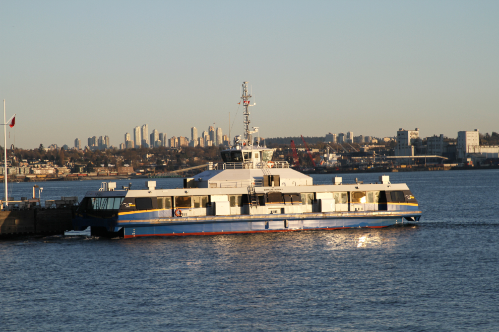 SeaBus in North Vancouver, BC