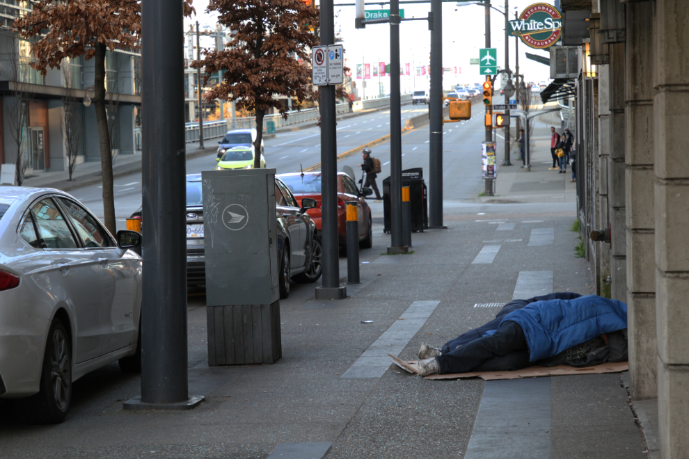 Homeless people in Vancouver, BC
