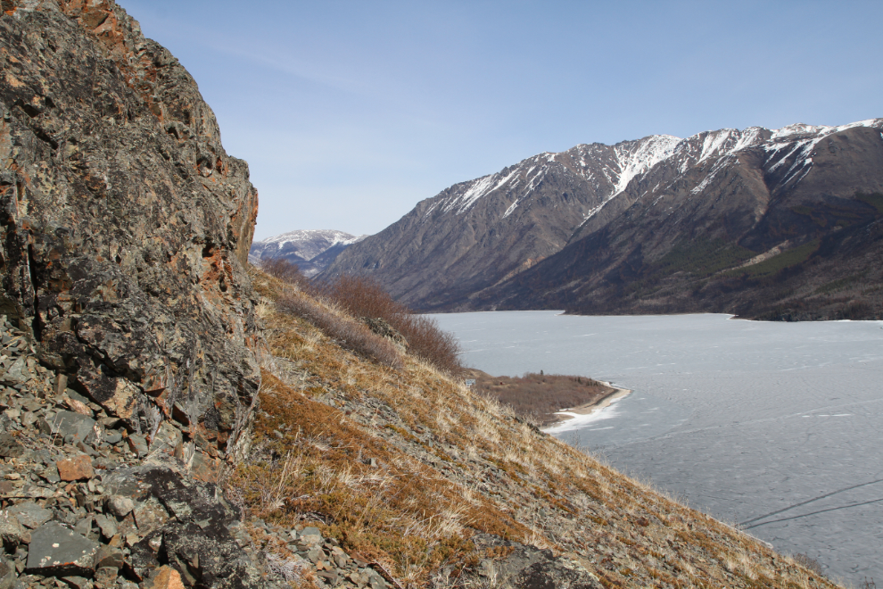 The route to the Yukon's historic Venus silver mine