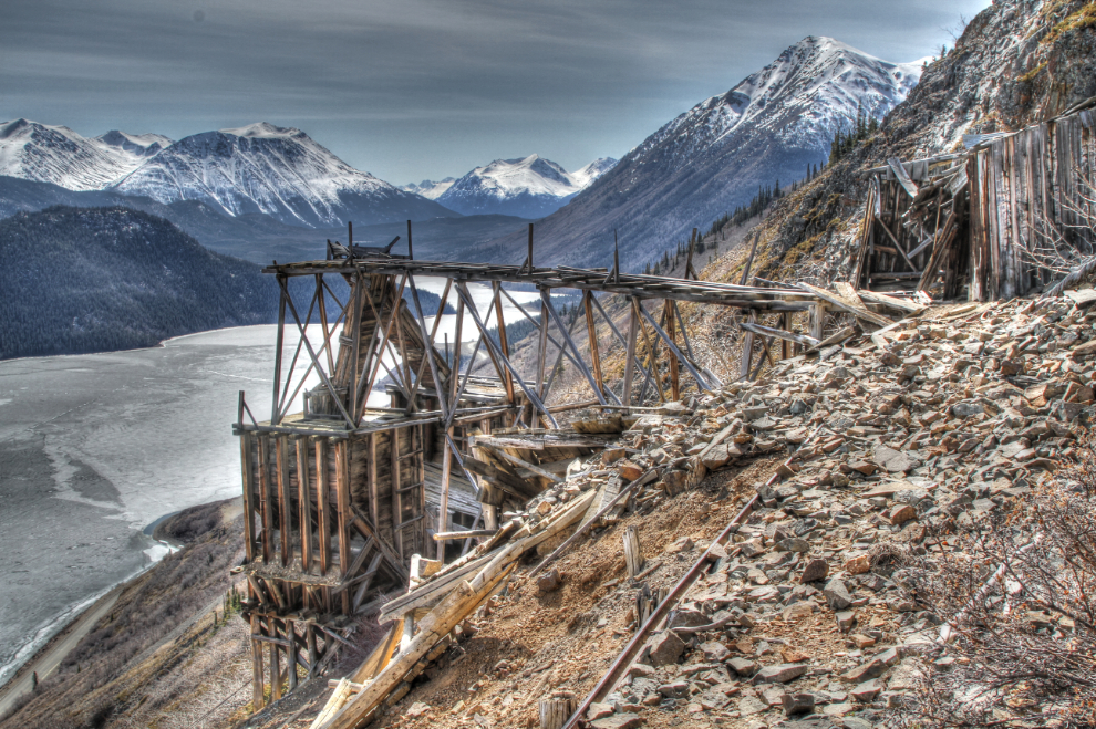 The 1906 workings of the Venus mine