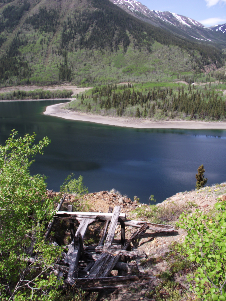 A century-old mine at Windy Arm, Yukon