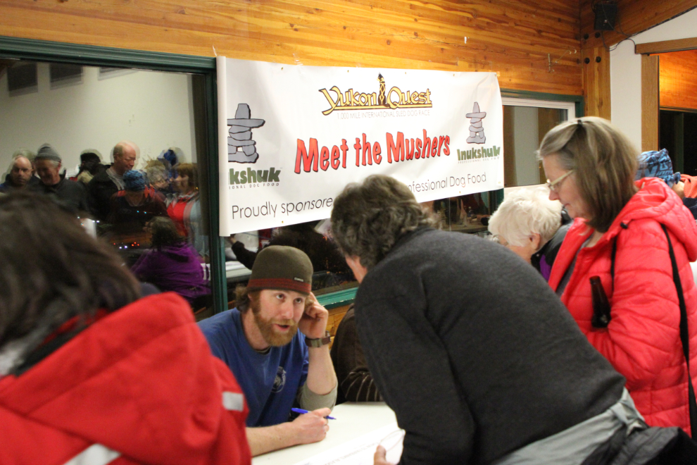 Yukon Quest Meet the Mushers event