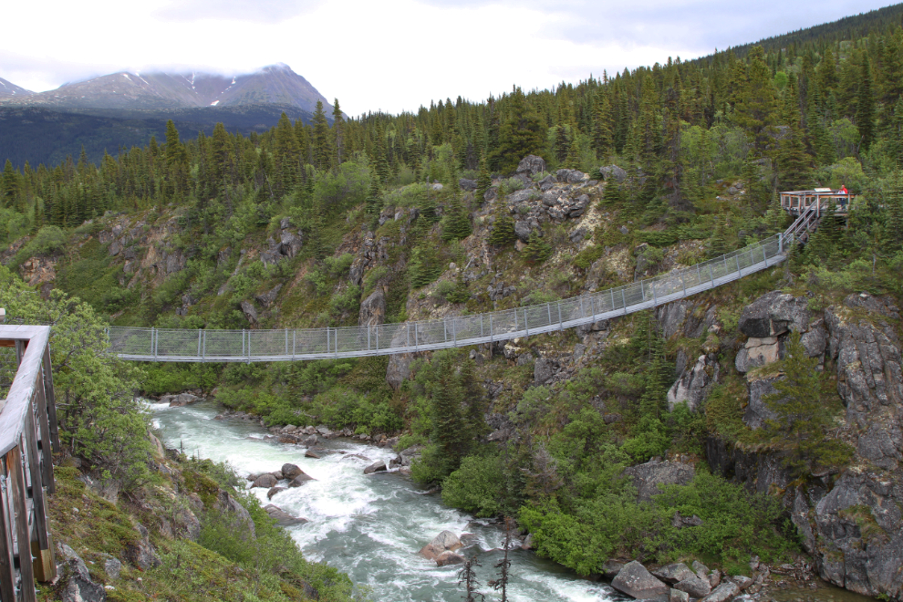 Yukon Suspension Bridge, South Klondike Highway