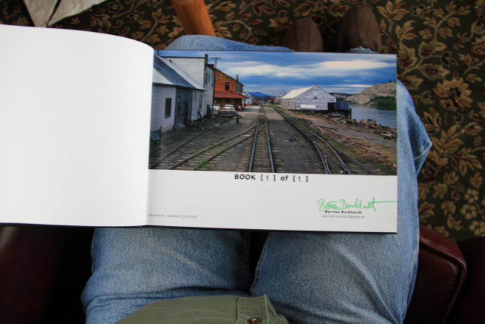 A White Pass historic photo book