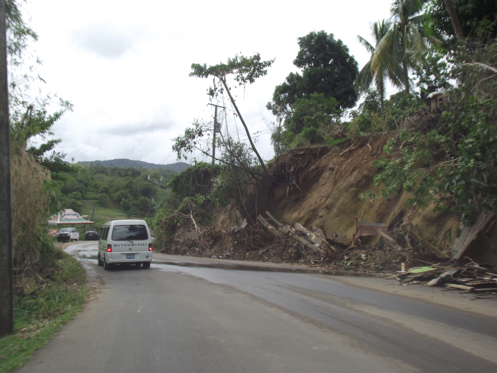St. Lucia after Hurricane Tomas