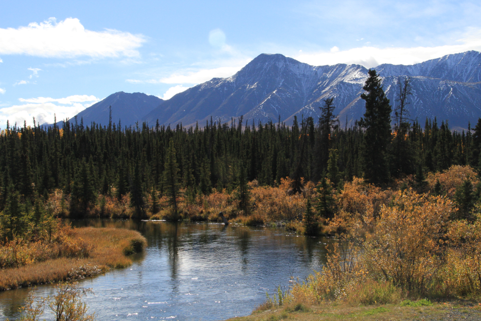Fall on the Jarvis River, Yukon