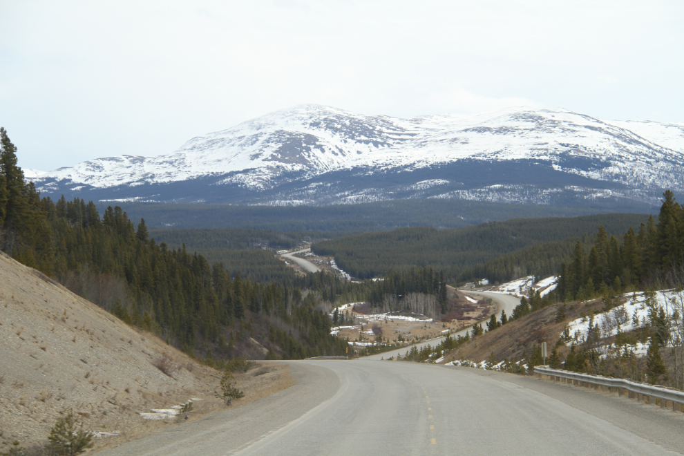 The Alaska Highway just south of Swift River