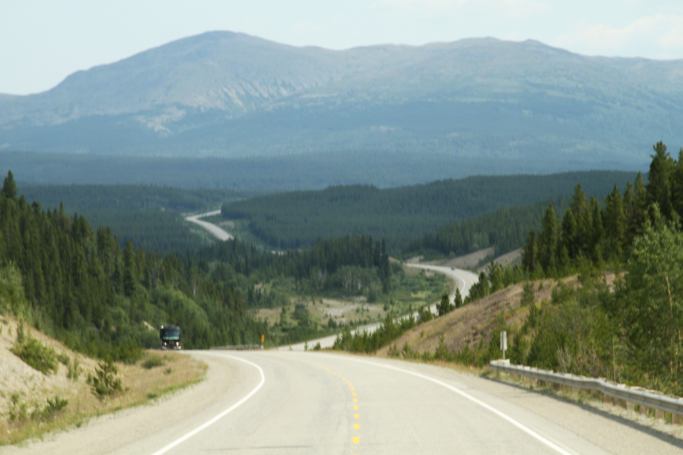 The Alaska Highway west of Watson Lake, Yukon