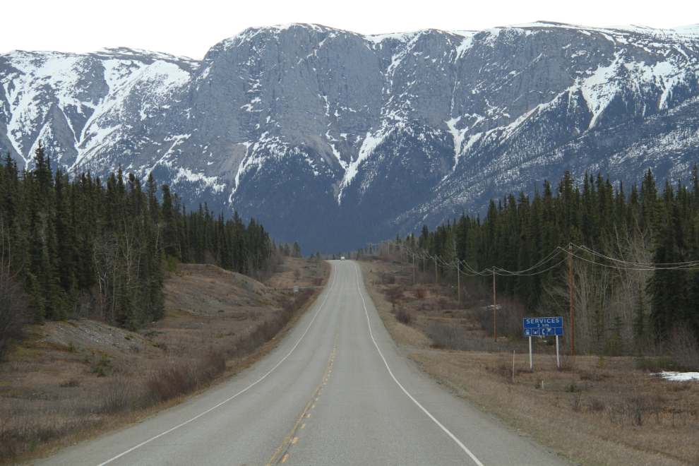 The Alaska Highway near Jake's Corner