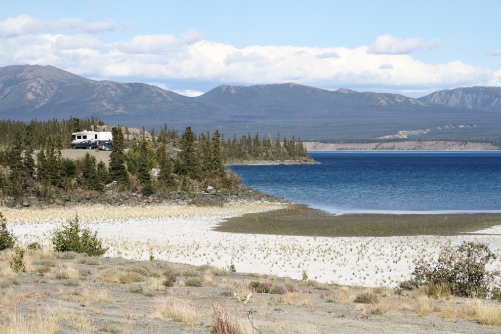 Kluane Lake at Slims River Flats