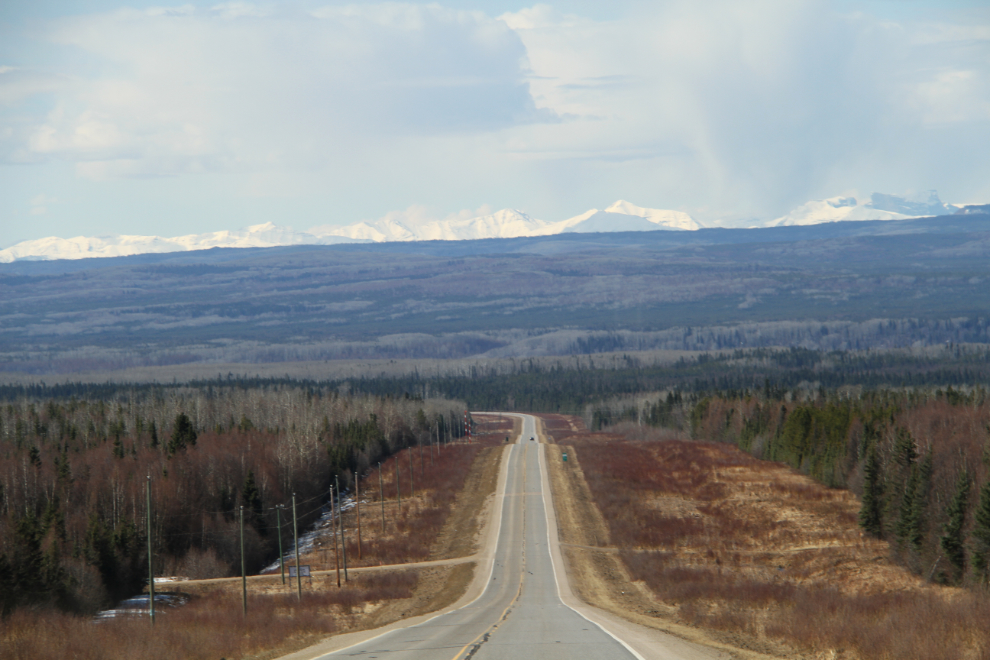 The Alaska Highway south of Fort Nelson