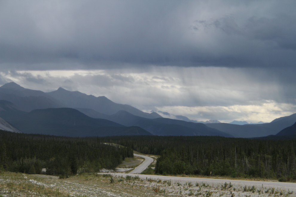 Storm in Muncho Lake Provincial Park, BC