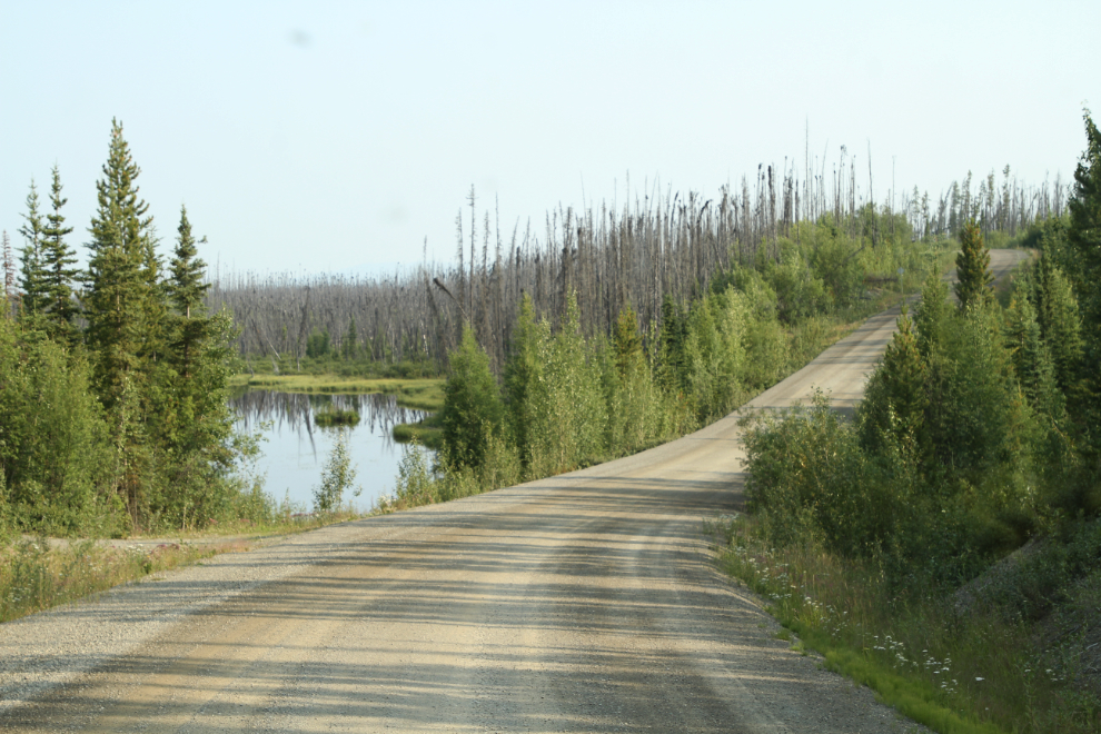 Km 126.8 of the Robert Campbell Highway, Yukon