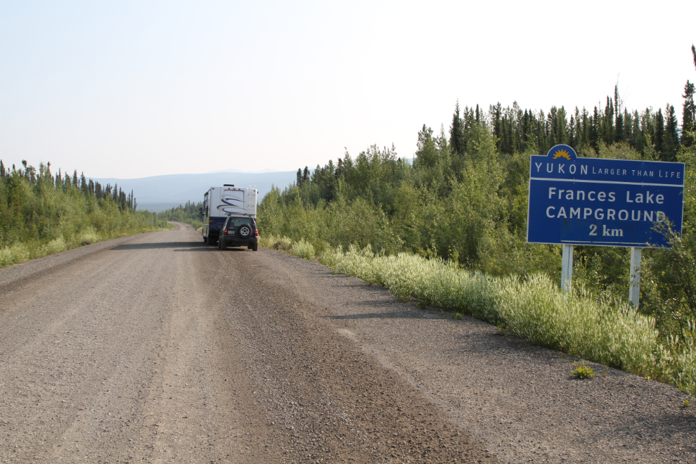 Frances Lake Campground, Robert Campbell Highway, Yukon