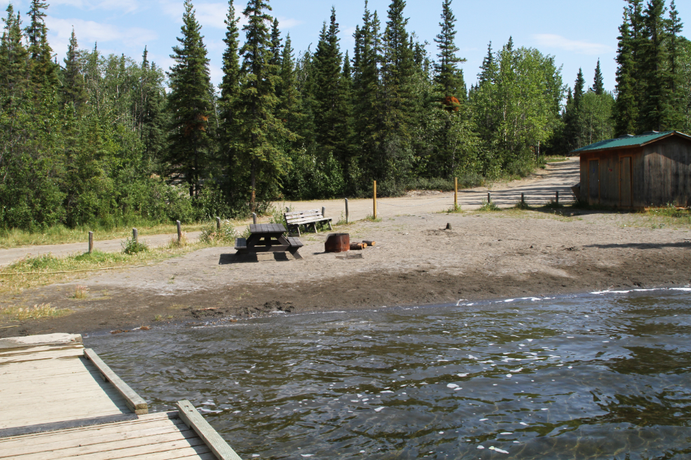 Fisheye Lake recreation area, Yukon