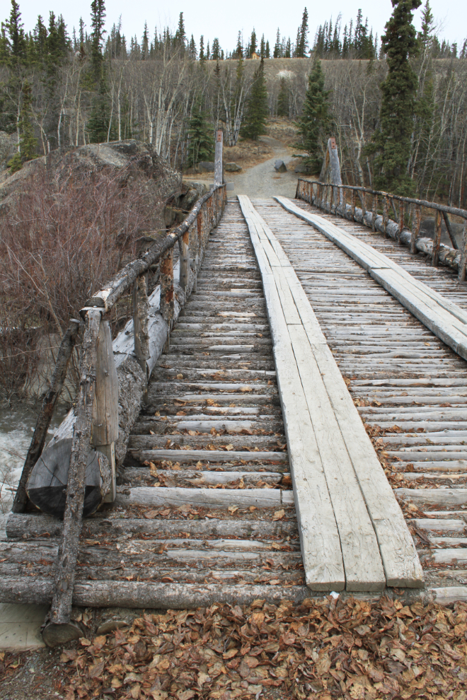 Historic Canyon Creek bridge, Yukon