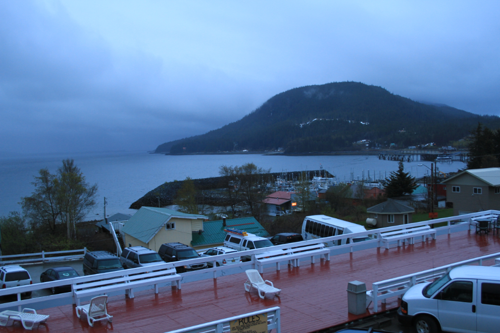 A cold, wet morning in Haines