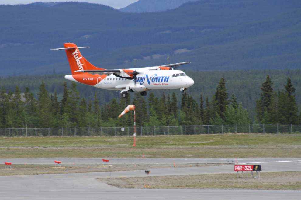 Bought by Air North in September 2016, C-FVGF is a 1988 ATR 42-300