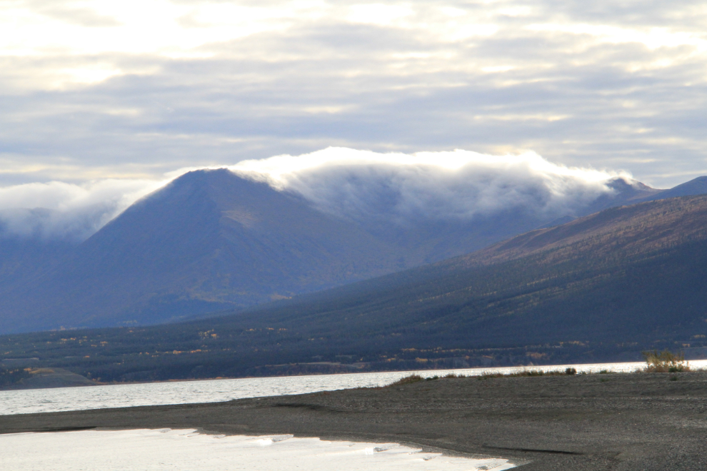 Coastal mountain clouds in the Yukon